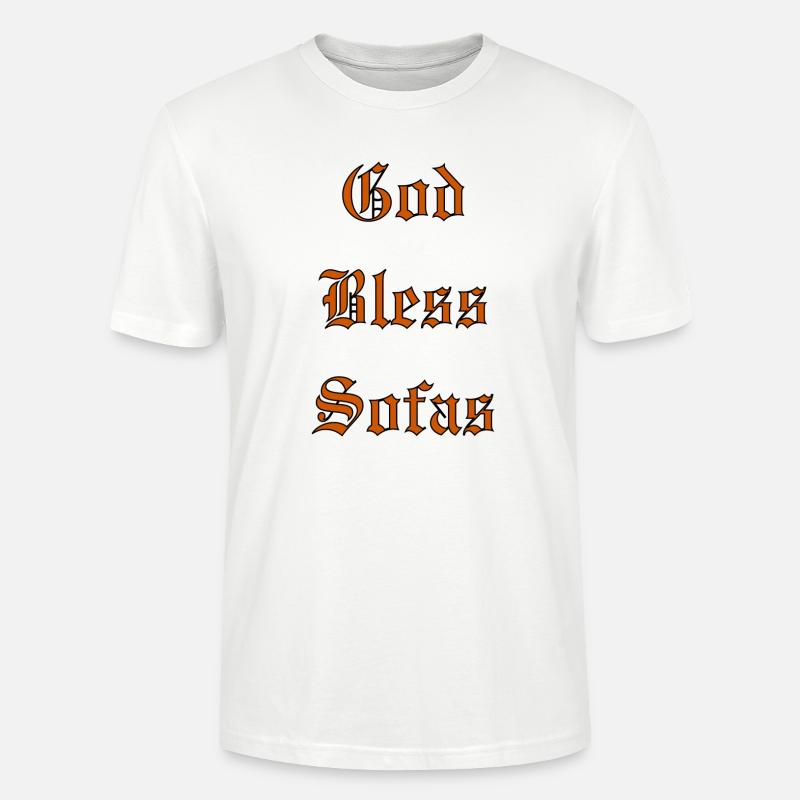 GodBlessSofas - T-shirt bio CRAFTER Stanley Stella Unisexe - blanc