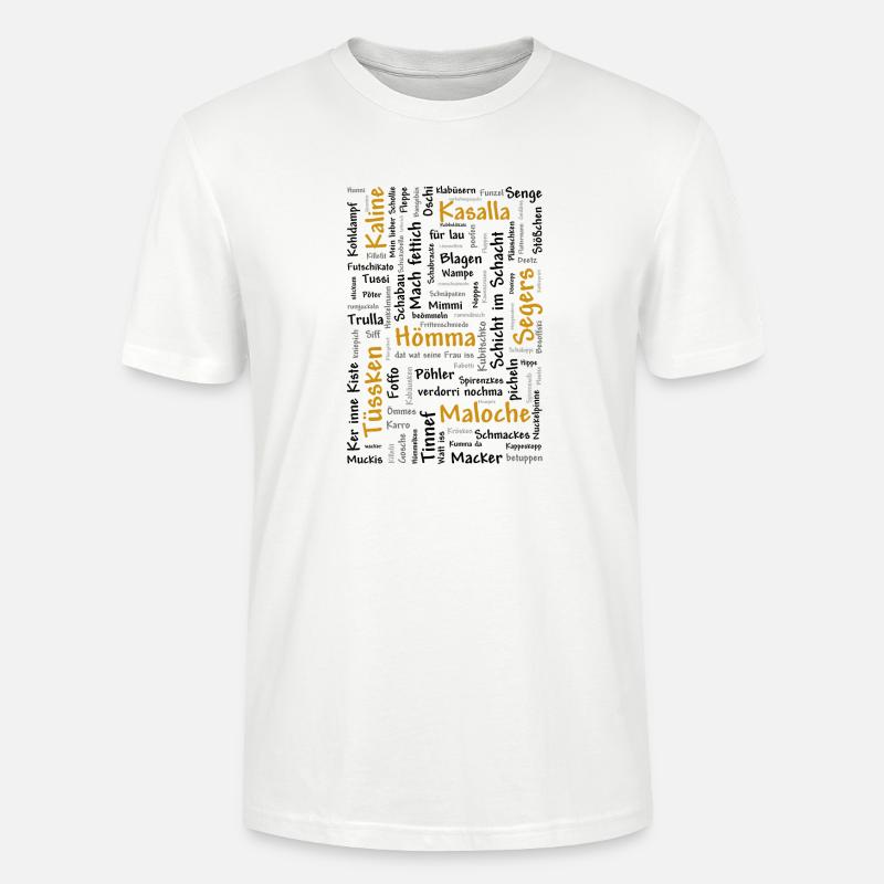 Ruhrpott - Stanley/Stella Unisex Bio-T-Shirt CRAFTER - Weiß