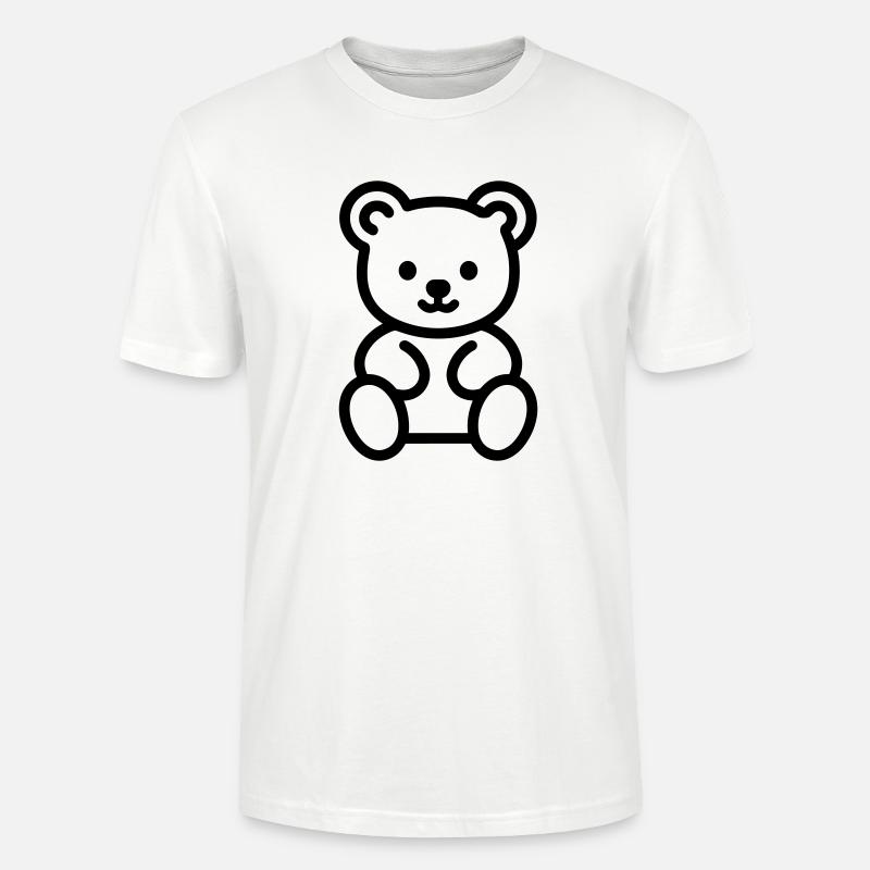 Bärenjunges - Stanley/Stella Unisex Bio-T-Shirt CRAFTER - Weiß
