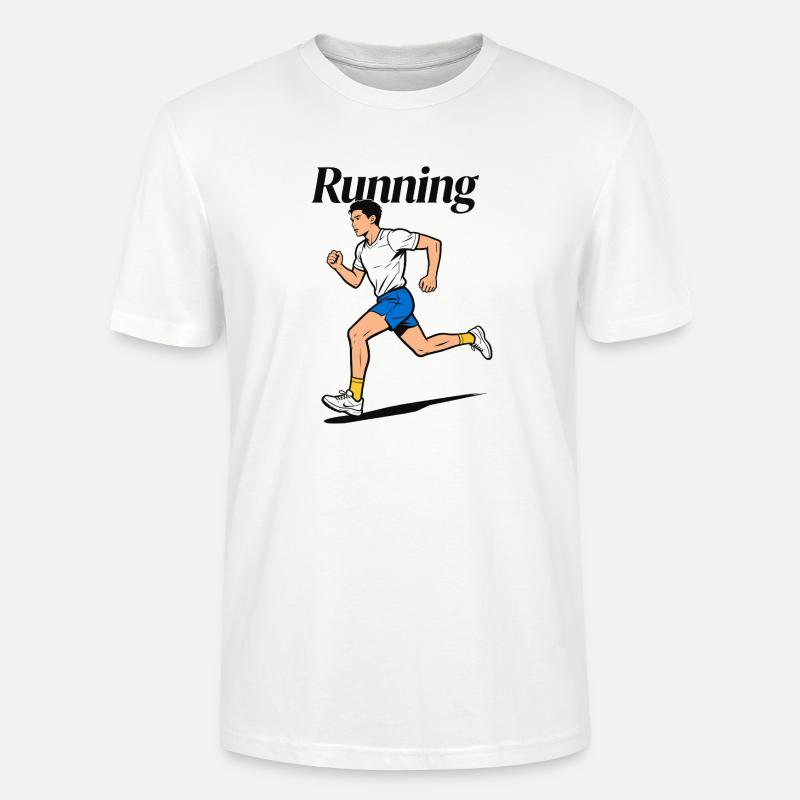 Course en course - T-shirt bio CRAFTER Stanley Stella Unisexe - blanc