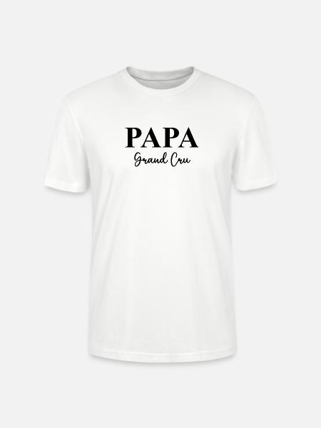 Papa Grand Cru - Stanley/Stella Unisex Bio-T-Shirt CRAFTER - Weiß