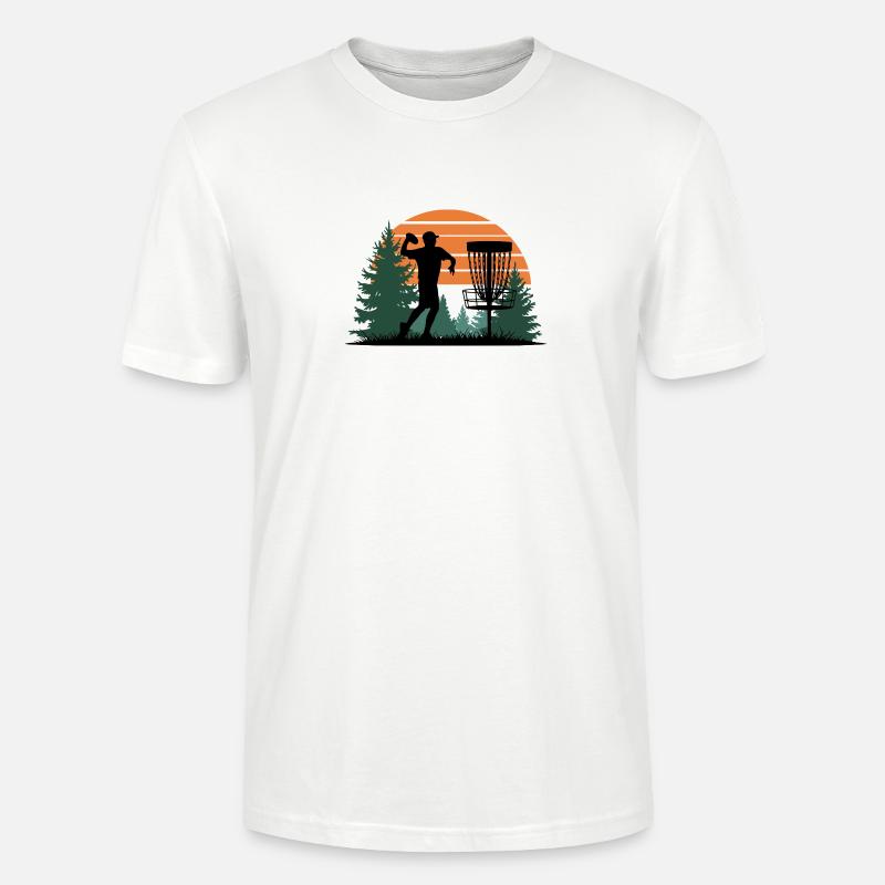 Disc Golf - Stanley/Stella Unisex Bio-T-Shirt CRAFTER - Weiß