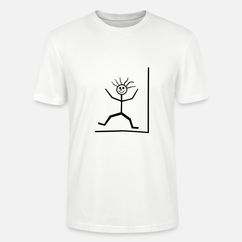 Dessin - l'art - T-shirt bio CRAFTER Stanley Stella Unisexe - blanc