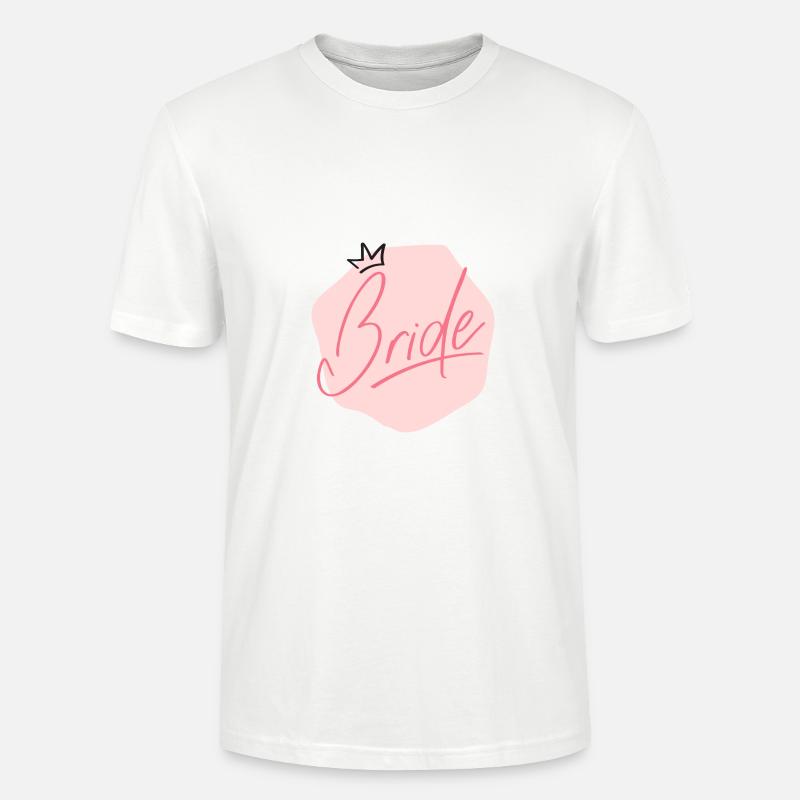Bride Hochzeit - Stanley/Stella Unisex Bio-T-Shirt CRAFTER - Weiß