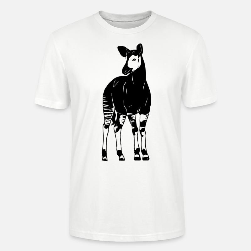 okapi - T-shirt bio CRAFTER Stanley Stella Unisexe - blanc