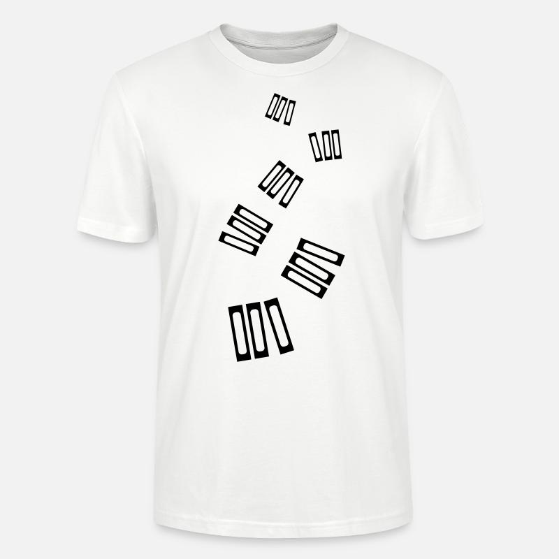 Bücher lesen - Stanley/Stella Unisex Bio-T-Shirt CRAFTER - Weiß