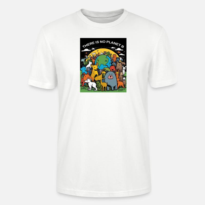 There Is No Planet B - Stanley/Stella Unisex Bio-T-Shirt CRAFTER - Weiß