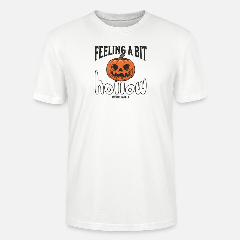 Feeling a bit hollow inside - Stanley/Stella Unisex Bio-T-Shirt CRAFTER - Weiß