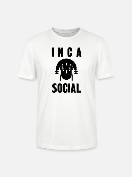 inca social - T-shirt bio CRAFTER Stanley Stella Unisexe - blanc