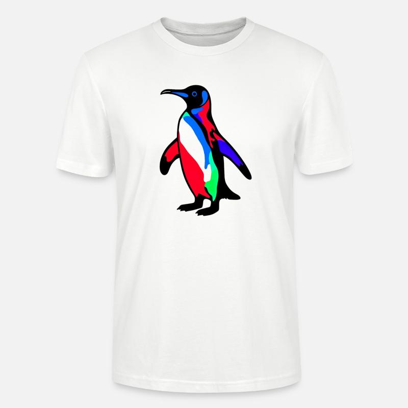 Pinguin - Stanley/Stella Unisex Bio-T-Shirt CRAFTER - Weiß