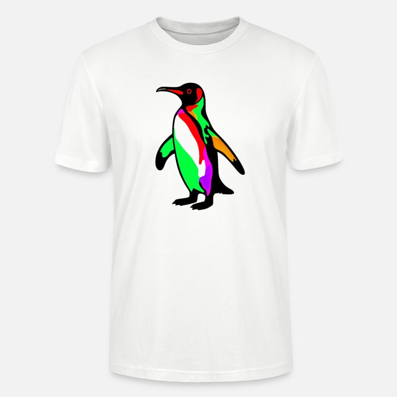 Pinguin - Stanley/Stella Unisex Bio-T-Shirt CRAFTER - Weiß