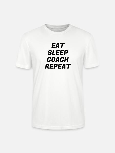 Coach / Coaching / Trainer / Sport - Stanley/Stella Unisex Bio-T-Shirt CRAFTER - Weiß