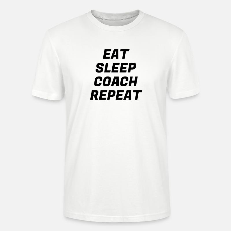 Coach / Coaching / Trainer / Sport - Stanley/Stella Unisex Bio-T-Shirt CRAFTER - Weiß