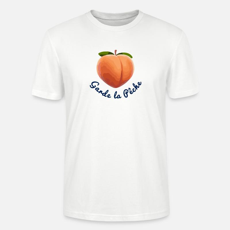 Garde la pêche - T-shirt bio CRAFTER Stanley Stella Unisexe - blanc