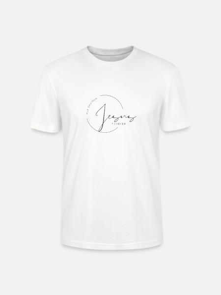 JESUS CHRISTAN SLOGAN - Stanley/Stella Unisex Bio-T-Shirt CRAFTER - Weiß