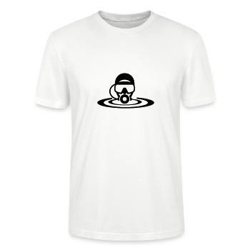 Taucher - Stanley/Stella Unisex Bio-T-Shirt CRAFTER - Weiß - Vorne - Alina (178cm) & Michal (187cm)