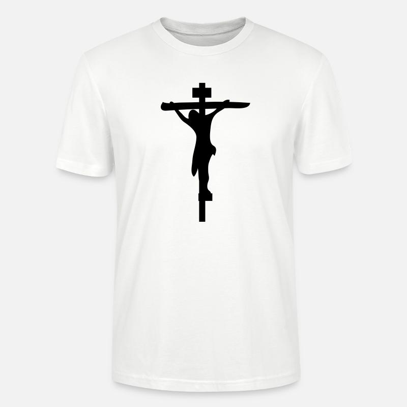 jesus - Stanley/Stella Unisex Bio-T-Shirt CRAFTER - Weiß