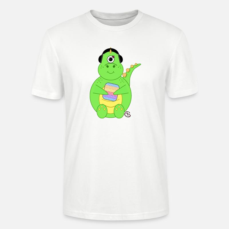 NeuroDino - Stanley/Stella Unisex Bio-T-Shirt CRAFTER - Weiß