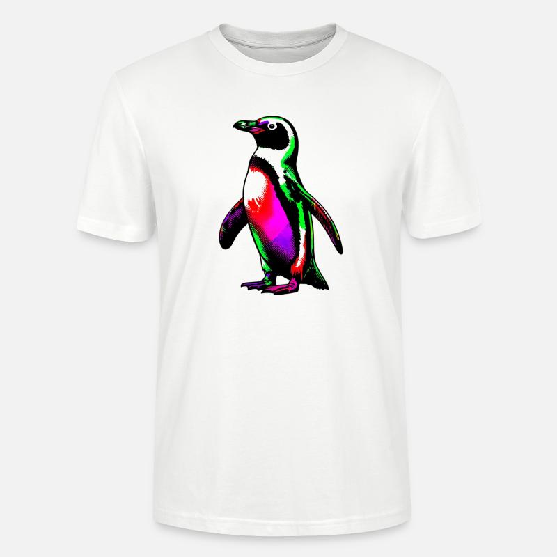 Pinguin - Stanley/Stella Unisex Bio-T-Shirt CRAFTER - Weiß