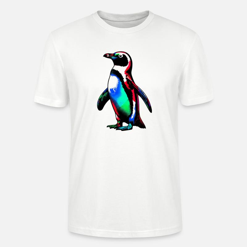 Pinguin - Stanley/Stella Unisex Bio-T-Shirt CRAFTER - Weiß