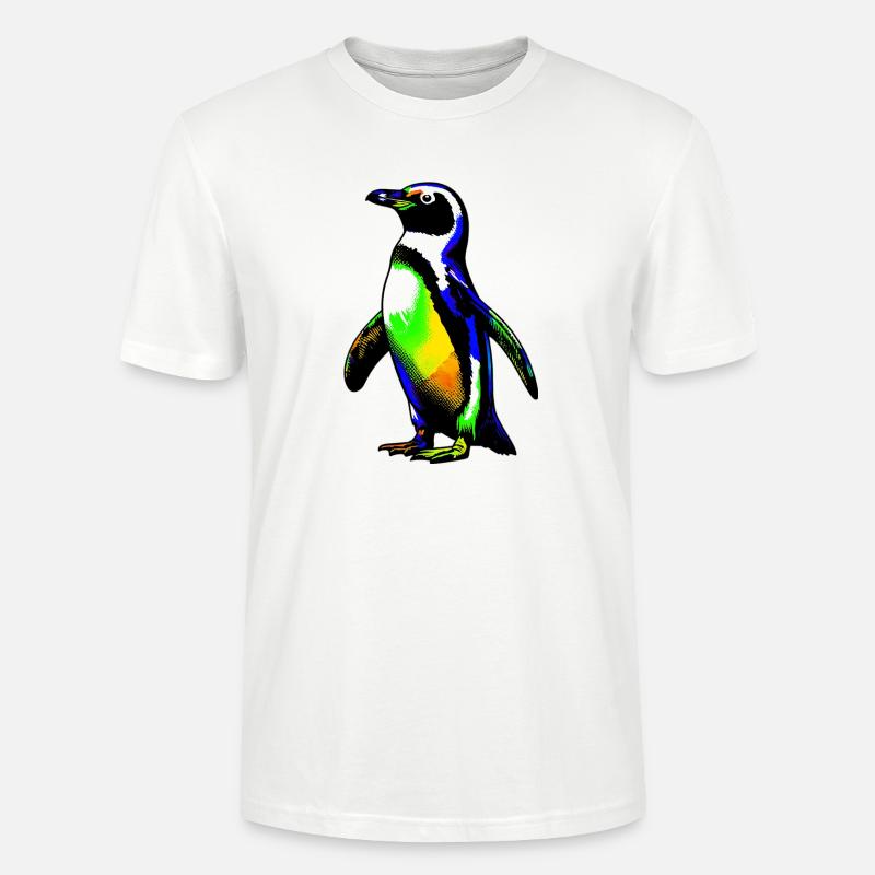 Pinguin - Stanley/Stella Unisex Bio-T-Shirt CRAFTER - Weiß