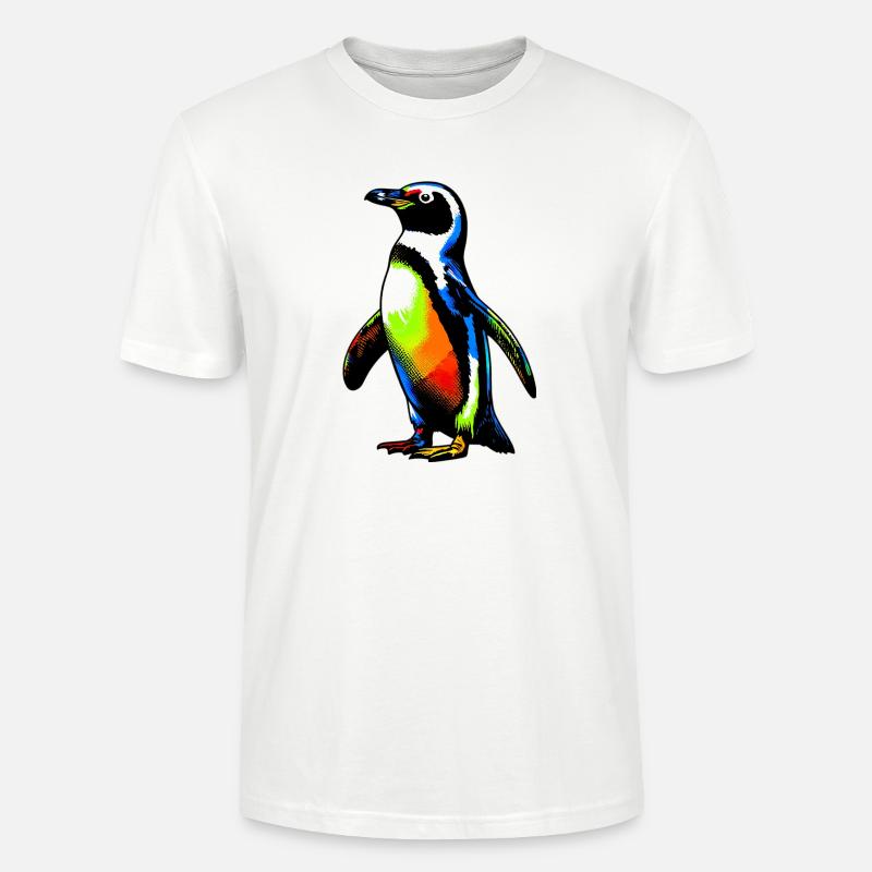 Pinguin - Stanley/Stella Unisex Bio-T-Shirt CRAFTER - Weiß
