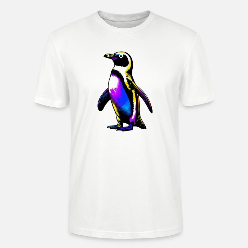 Pinguin - Stanley/Stella Unisex Bio-T-Shirt CRAFTER - Weiß