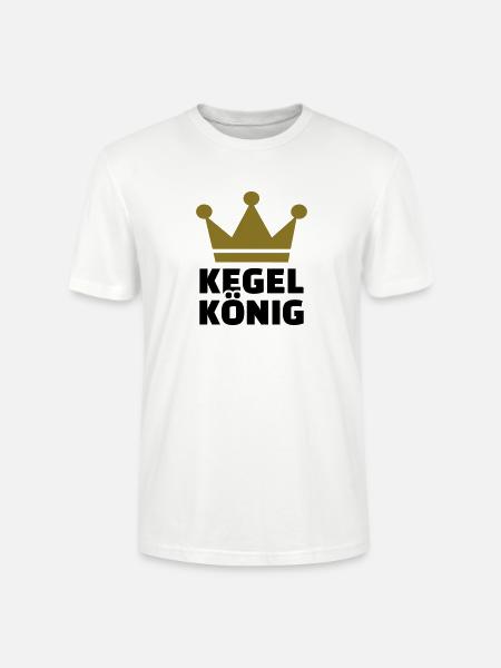 Kegeln - Stanley/Stella Unisex Bio-T-Shirt CRAFTER - Weiß