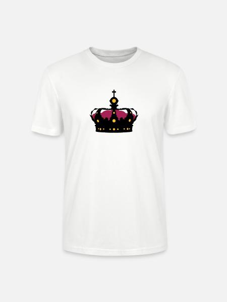 Krone - Stanley/Stella Unisex Bio-T-Shirt CRAFTER - Weiß