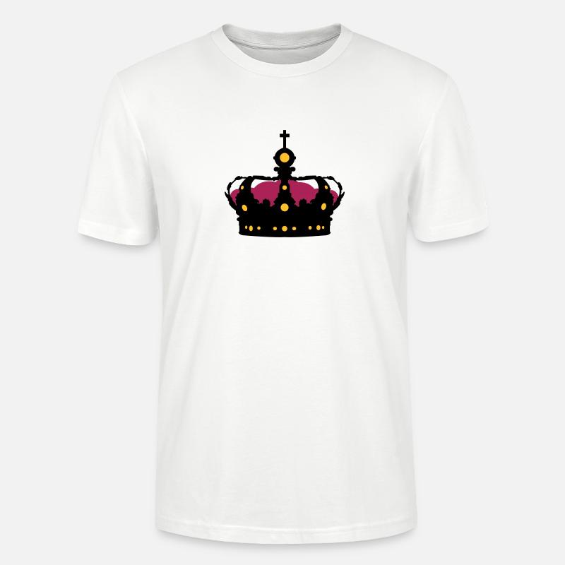 Krone - Stanley/Stella Unisex Bio-T-Shirt CRAFTER - Weiß