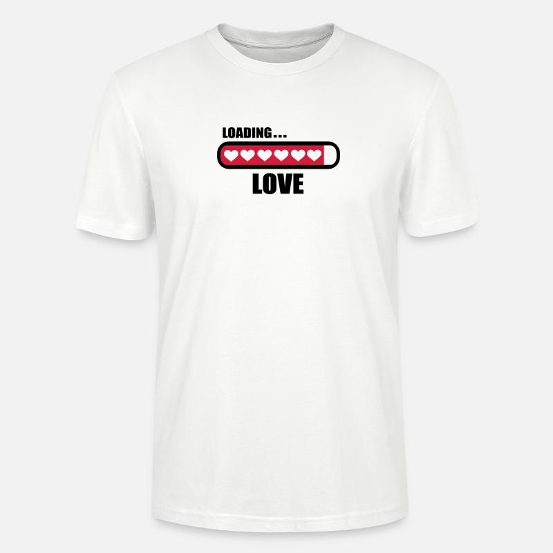 Love loading - Stanley/Stella Unisex Bio-T-Shirt CRAFTER - Weiß