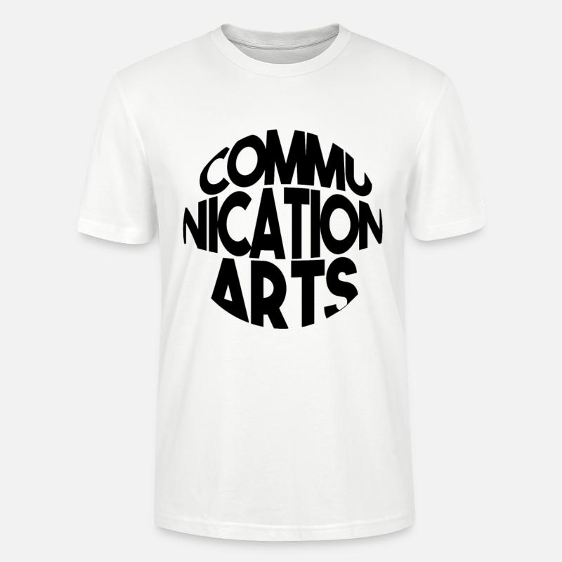 Kommunikation studium - Stanley/Stella Unisex Bio-T-Shirt CRAFTER - Weiß