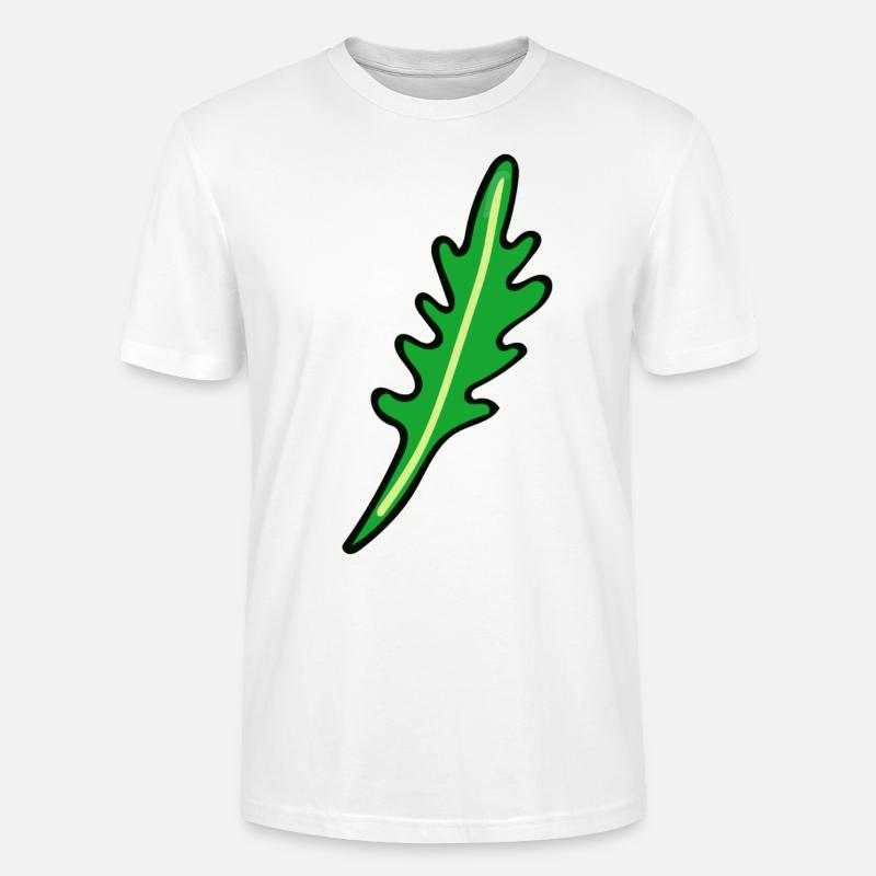 Légume végétal de roquette - T-shirt bio CRAFTER Stanley Stella Unisexe - blanc