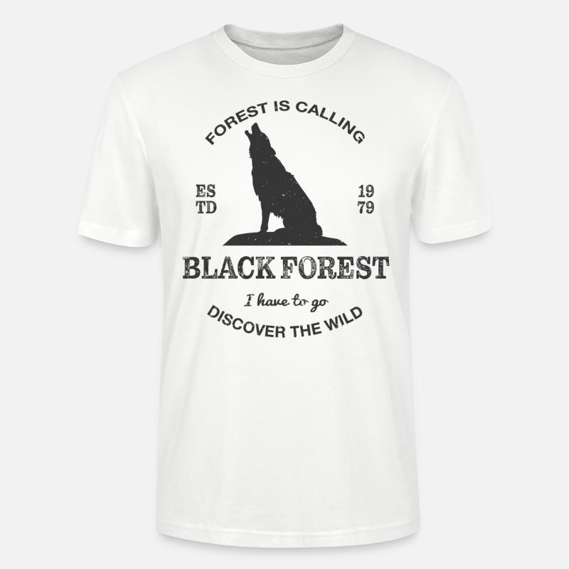 Forest is calling - T-shirt bio CRAFTER Stanley Stella Unisexe - blanc