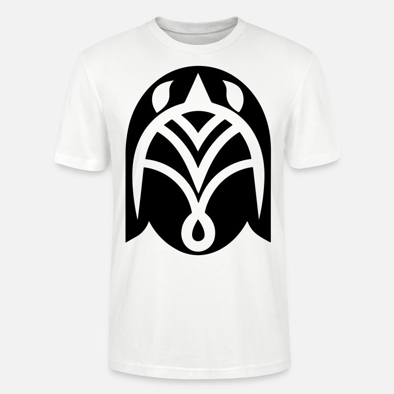 Wikingerhelm Krieger - Stanley/Stella Unisex Bio-T-Shirt CRAFTER - Weiß