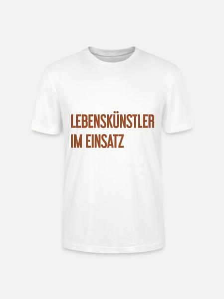 Lebenskünstler im Einsatz - Stanley/Stella Unisex Bio-T-Shirt CRAFTER - Weiß
