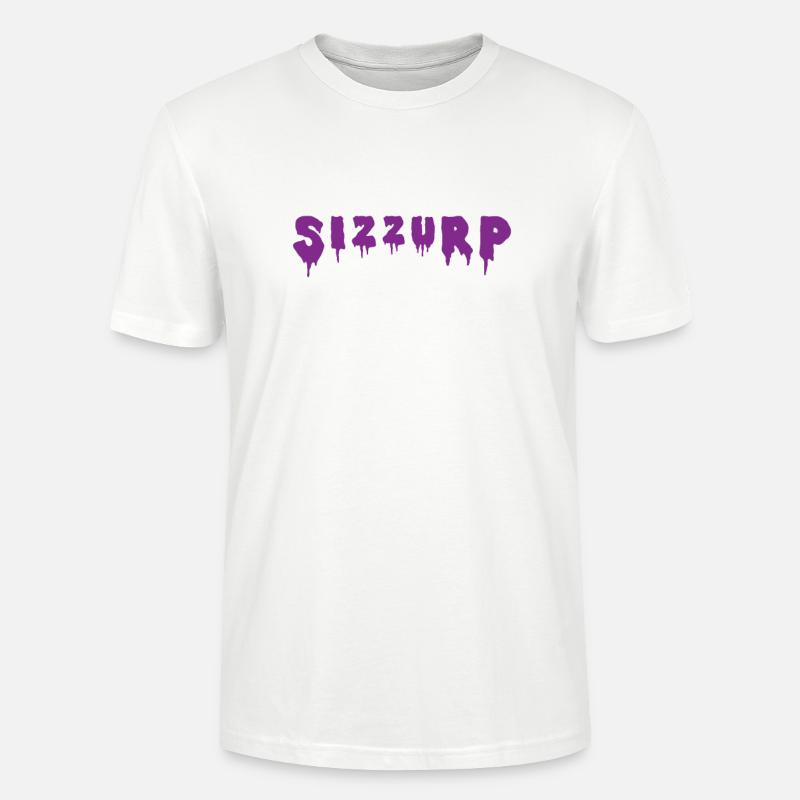 Sizzurp Codeine Lean - Stanley/Stella Unisex Bio-T-Shirt CRAFTER - Weiß