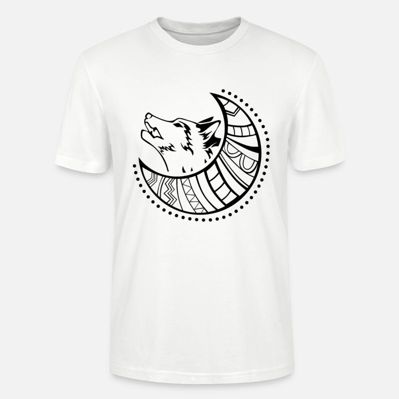 Wolf - Stanley/Stella Unisex Bio-T-Shirt CRAFTER - Weiß