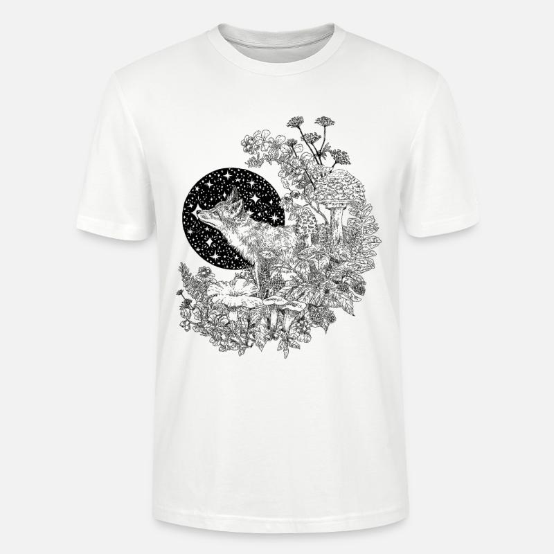 FUCHS & NACHTHIMMEL - Stanley/Stella Unisex Bio-T-Shirt CRAFTER - Weiß