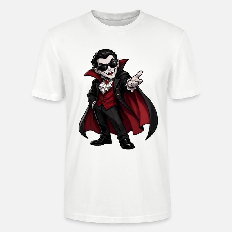 Vampire - Stanley/Stella CRAFTER Unisex Organic T-Shirt - white