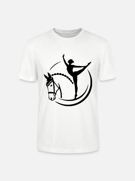 Pferdesport mit Leidenschaft - Stanley/Stella Unisex Bio-T-Shirt CRAFTER - Weiß