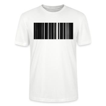 LINES - T-shirt bio CRAFTER Stanley Stella Unisexe - blanc - Devant - Alina (178cm) & Michal (187cm)