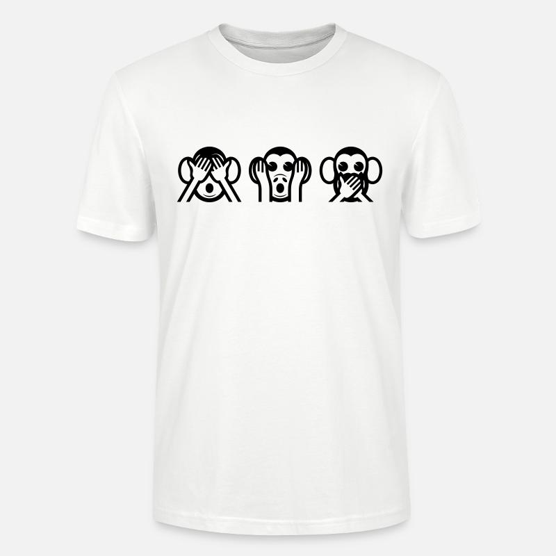 3 Wise singe - T-shirt bio CRAFTER Stanley Stella Unisexe - blanc