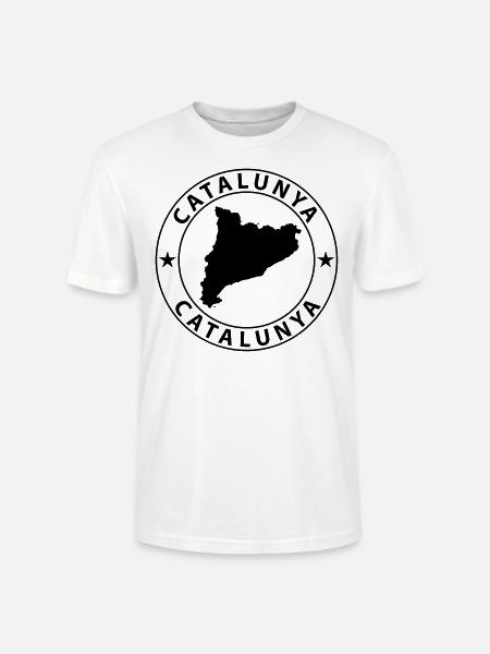 Catalunya Design - T-shirt bio CRAFTER Stanley Stella Unisexe - blanc
