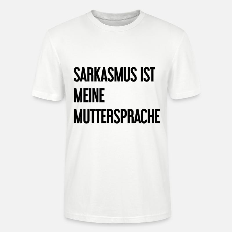 Sarkasmus-Profi - Stanley/Stella Unisex Bio-T-Shirt CRAFTER - Weiß