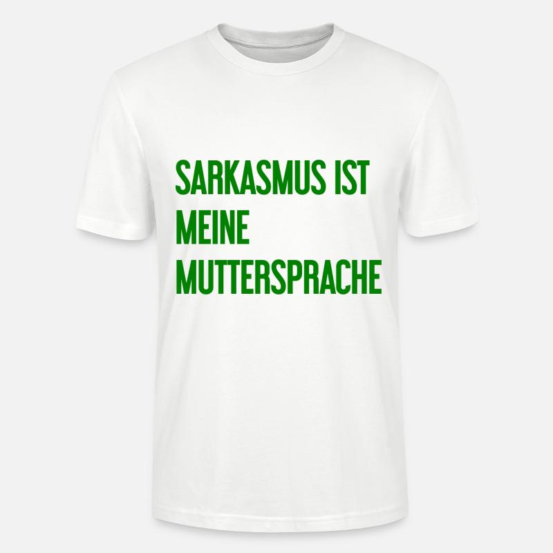 Sarkasmus-Profi - Stanley/Stella Unisex Bio-T-Shirt CRAFTER - Weiß