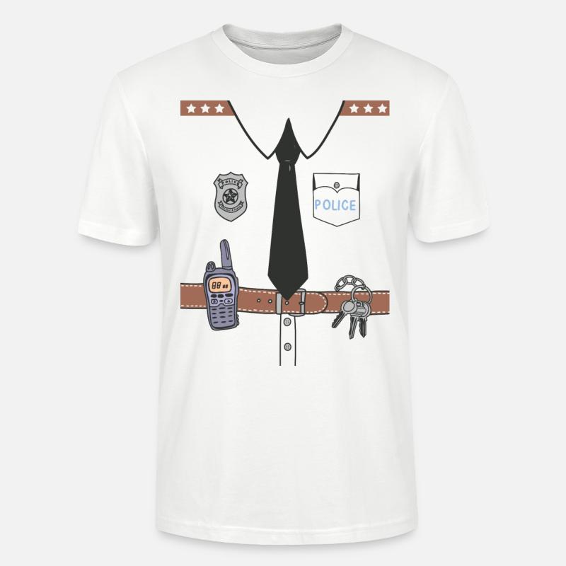 Funny Cute Uniform - Stanley/Stella Unisex Bio-T-Shirt CRAFTER - Weiß