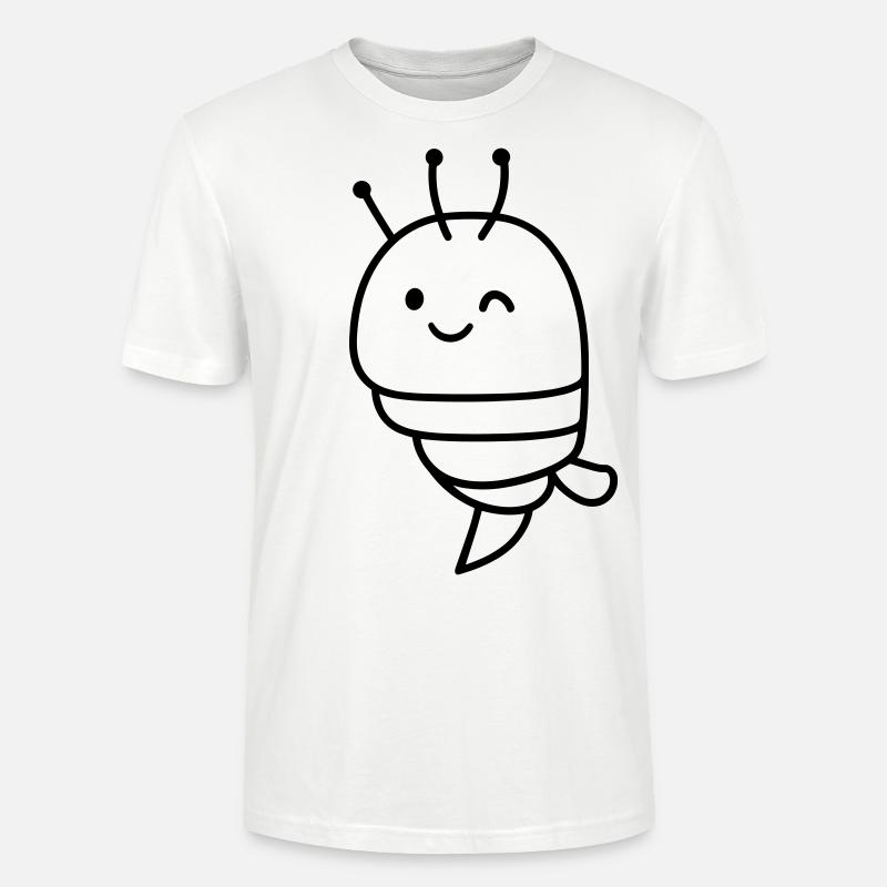 Garnele - Stanley/Stella Unisex Bio-T-Shirt CRAFTER - Weiß