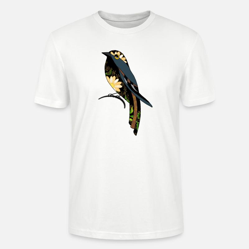 Vogel - Stanley/Stella Unisex Bio-T-Shirt CRAFTER - Weiß