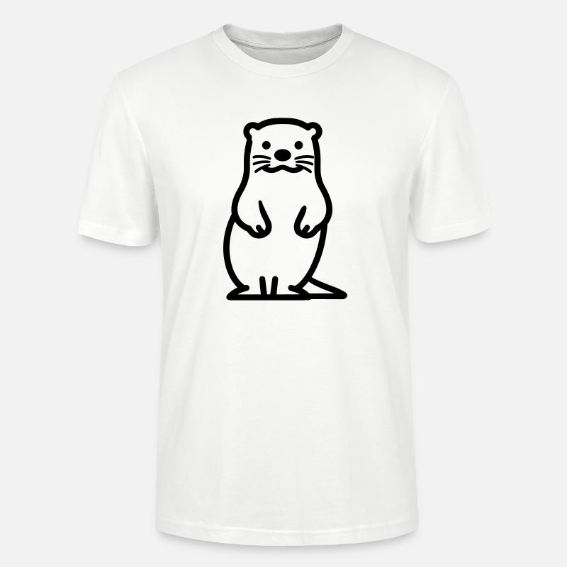 Otter - Stanley/Stella Unisex Bio-T-Shirt CRAFTER - Weiß